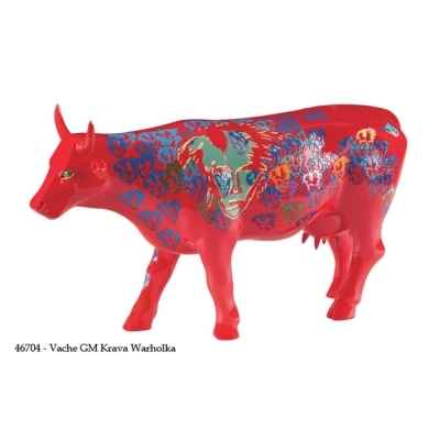 Vache grand modle krava warholka gm CowParade 46704