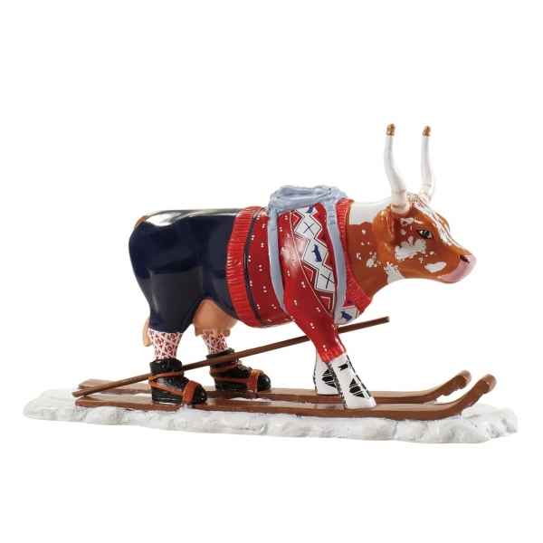 Vache cowparade rsine the ski cow mmr47844