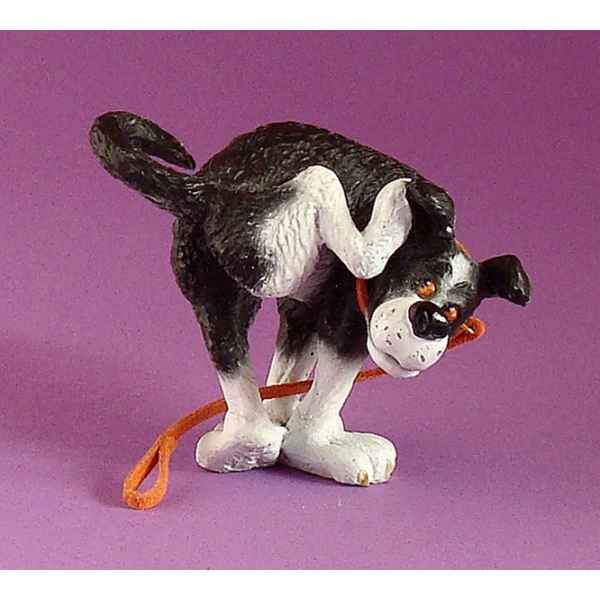Figurine chien Rufus arrte - ruf01