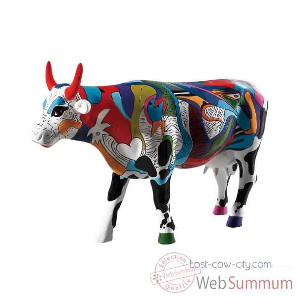 Vache cow parade ziv\\\'s udderly cool cow gm46732