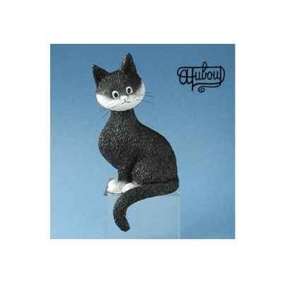 Figurine chat noir Dubout Précieuse -DUB74