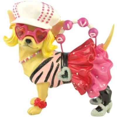 Figurine chien Pop Diva Chihuahua 13697