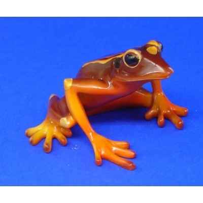 Figurine grenouille - red bellied tree frog - bf08