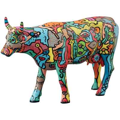 Video Cow Parade -New York 2000, Artiste BILLY - Moo York Celebration-46358