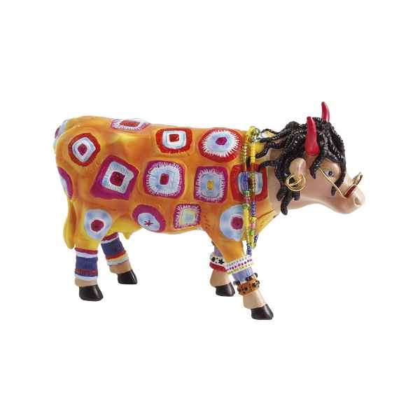 Vache Cow Parade resine Miss Hippie MMR47782