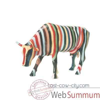 Video Cow Parade -New York 2000, Artiste Cary smith - Striped-20112
